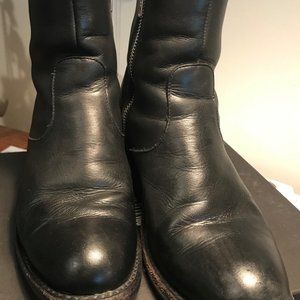 PS KAUFMAN no 2070 HIGHROAD ANKLE ZIP BOOT BLACK